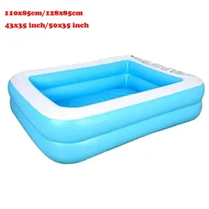 Inflatable Swimming Pool   Paddling Pools Tub 110/120x85 Outdoor Bathtub for Kids Adults