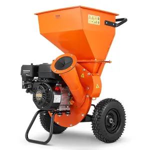 Spring new arrivals Wood Chipper Shredder Mulcher 7HP Heavy Duty Gas Powered 3' 212cc 4.1 kW