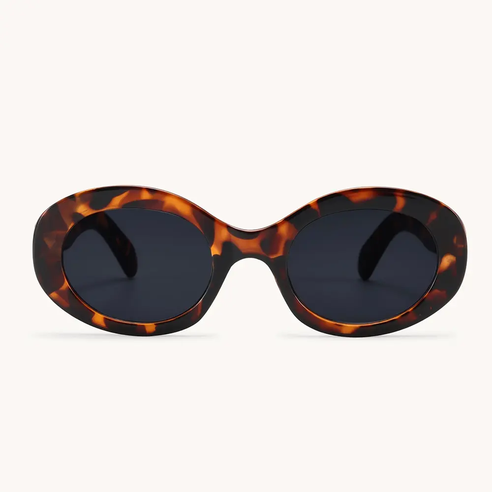 Women's Tortoiseshell Sunglasses - Vintage Retro Aesthetic Eyeglasses, Classic Shades for Everyday Wear,summervibes