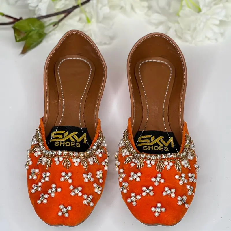 Orange Khussa