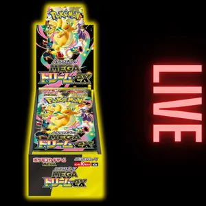 Pokémon TCG: Mega Dream EX  Japanese Booster Box (LIVE)