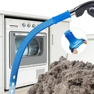 2026 NEW Dryer Vent Cleaner Kit,Attachment Compatible with All Vacuum Cleaner,Dryer Cleaning Tool,Deep Clean Lint Remover Tool,Home Safety Must Have,High Efficiency Dryer Vent Cleaner - Flexible Vacuum Hose & Lint Remover for Deep Lint Removal