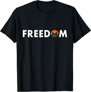 Monero Privacy Coin Freedom Blockchain Technology Crypto T-Shirt - Emilyschwe Shop 67B094VSTWK3
