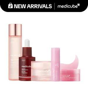 [NEW] [medicube] Gatekeeping My Real Age Set | 5-step Longevity, Anti- Aging Routine l PDRN & Volufiline & Collagen & NAD+ EGF Complex l Cares for Look of Fine Lines, Firming Care, Radiant & Youthful Looking, Plumping | Korean Skincare, K-Beauty