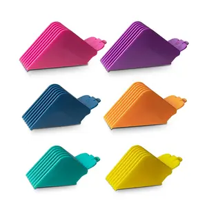 Clipper Guards 10 12 14 16 18 20 Compatible with Most Wahl Clippers, Color Coded - Size 1.25", 1.5", 1.75", 2", 2.25" & 2.5"