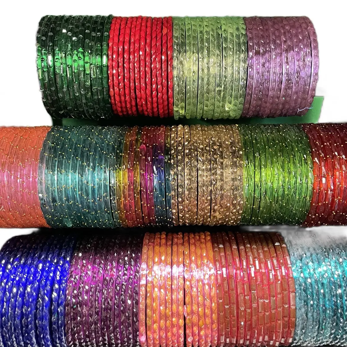 Glass bangles