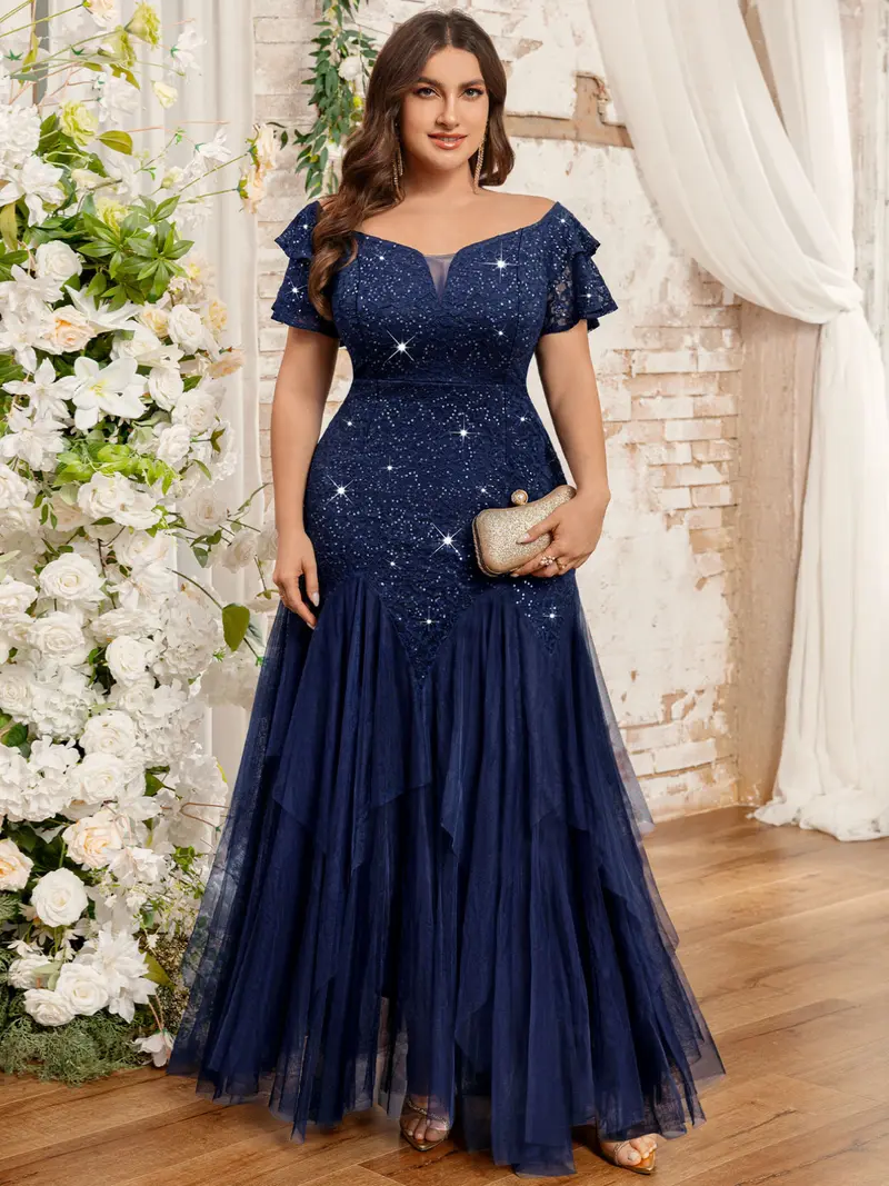 temu plus size formal dresses with sleeves - TikTok Shop temu plus size formal dresses with sleeves - TikTok Shop