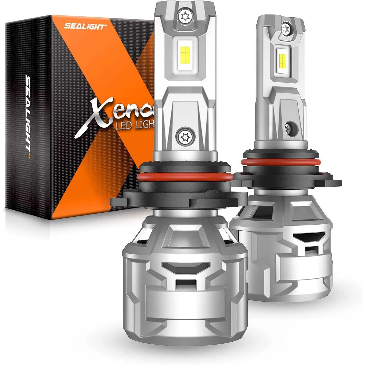 2011 Scion xD 9003/H4/HB2 80W 6500K White IP68 LED Headlight Bulbs 2PCS SEALIGHT X5