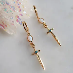 Warrior Spirit Sword Earrings
