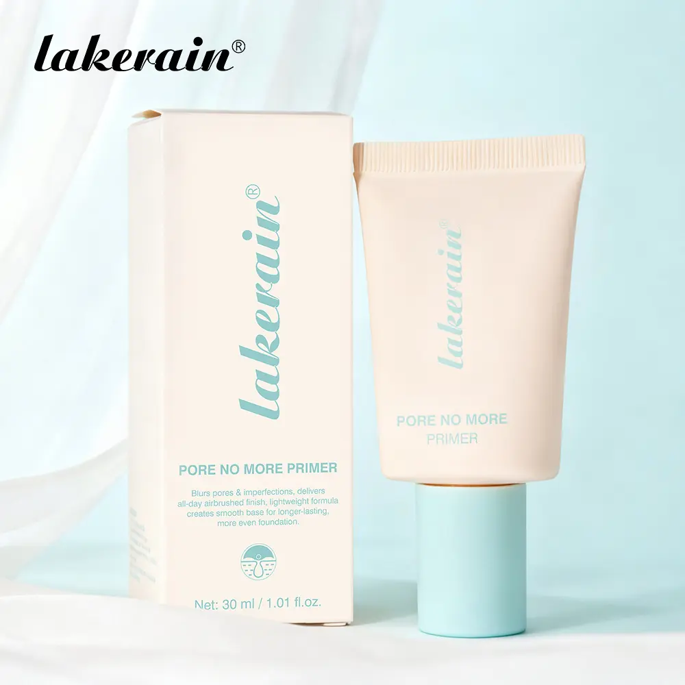 Lakerain Matte Pore Minimizing Primer, Oil Control, Poreless & Pore Minimizer Face Primer, Blurring Skin Makeup Base, Lightweight Mousse Texture for Smooth, Flawless & Long-Lasting Makeup, 30ml /1.01fl.oz.