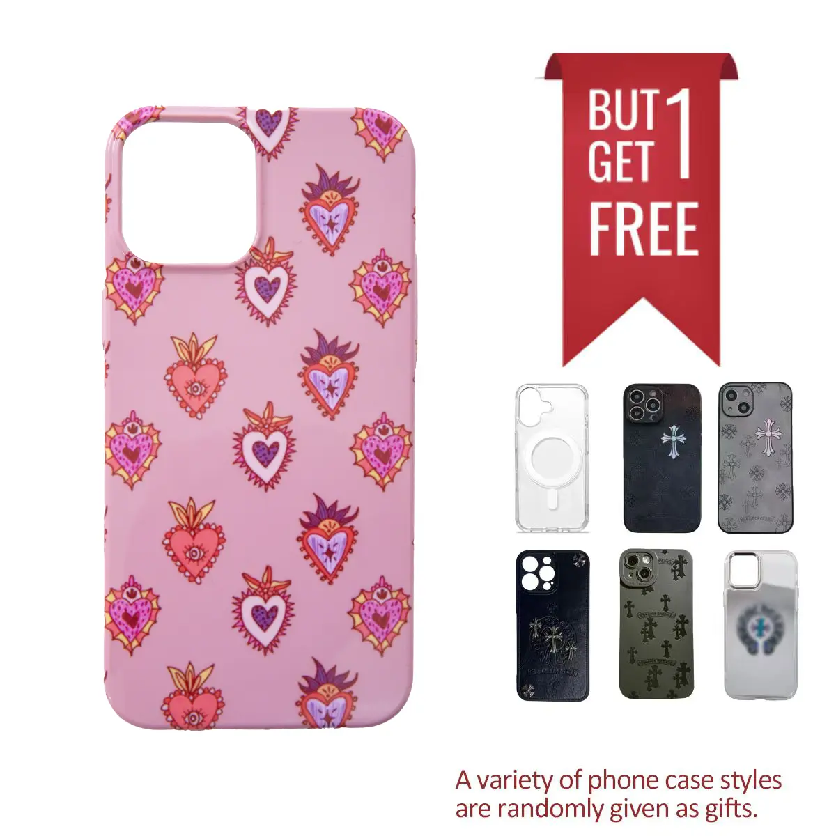 Chic Flexible Silicone Smartphone Case (Buy 1 Get 1 Free) - All iPhone 11+,12,13,14,15 Pro/ProMax Casing, Cellphone Protection Accessory