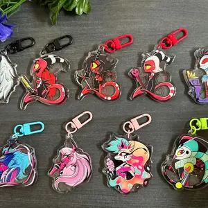HELLUVA BOSS acrylic keychain, charms