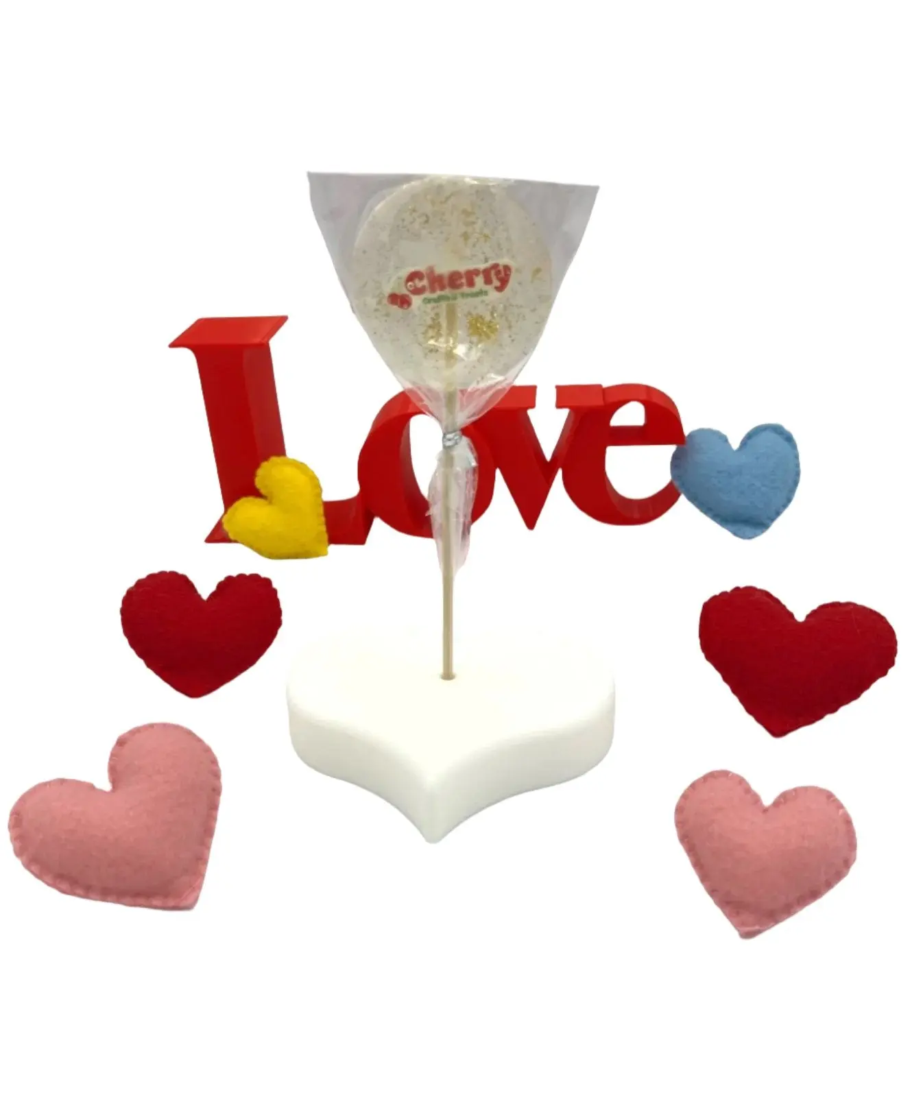Lollipop Stand #03 - Single Heart