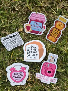 6 Pack Sticker Bundle #1