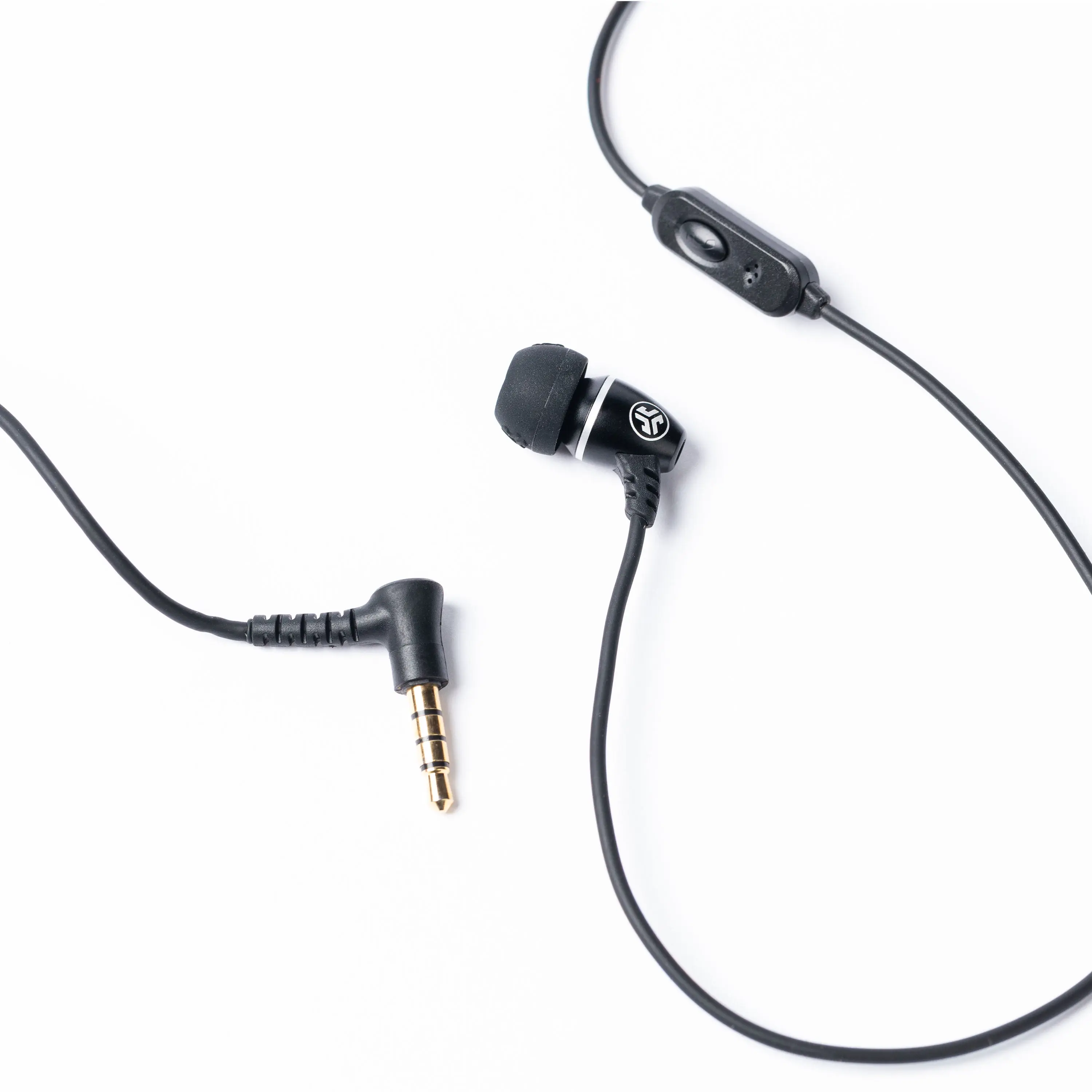 Durable JBuds J6MS In-Ear Single Earbud with Microphone Button and Stereo Sound