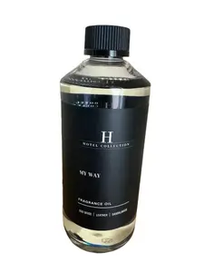 LAASANI MyWay 500ml Diffuser Oil, Home and Hotel Diffuser Oil, Made with Sandalwood, Oud Wood and Cinnamon