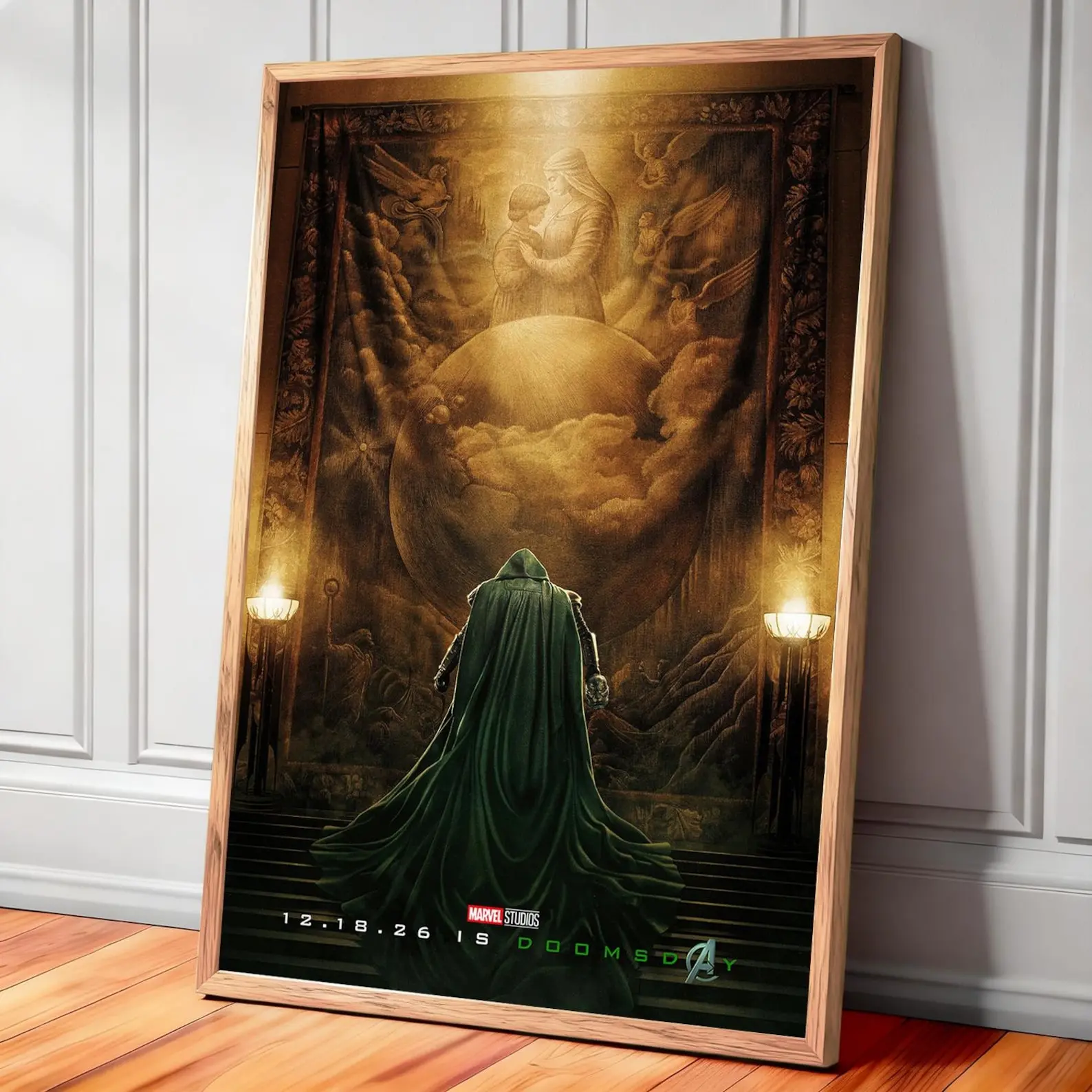 Avengers Doomsday 2026 Movie Canvas Poster—Unique Home Decor and Gift Wall Decorations, Frameless