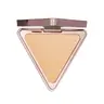 LYS Beauty Triple Fix Translucent Pressed Blurring Setting Powder - Blendable Powder, Oil-Absorbent, Locks Makeup, Natural Matte, Pore-Blurring, Green Tea Extract, Round Portable Compact
