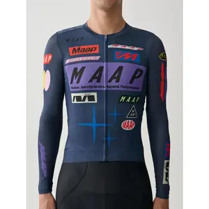 Riding Men's Long Sleeve Cycling Clothing Ciclismo Maillot Bicycle Jerseys high quality Quick-drying Race clothes