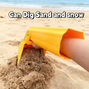 Beach Sand Digging Toys Sports protective gear  for All Seasons Outdoor Play Parent-Child Interaction Engineering Toys Can Dig Sand and Snow Perfect Birthday Gifts