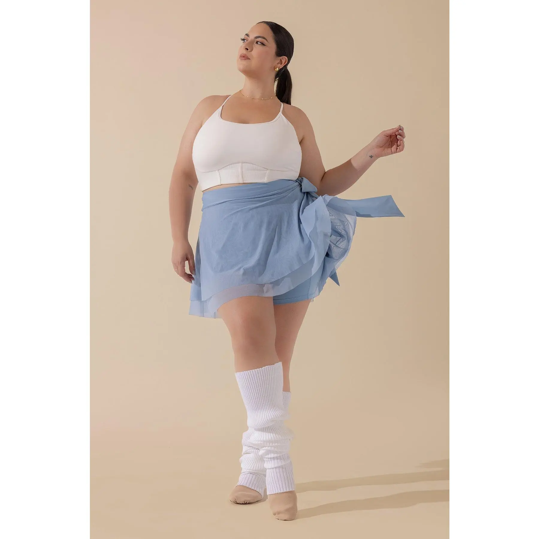 Juliet Wrap Skort - Blue Storm Juliet Wrap Skort - Blue Storm