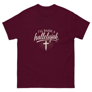 Raise A Hallelujah Tee, womenswear, Faith, tees, personalized