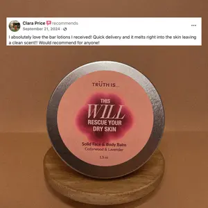 Rescue Your Dry Skin | Solid Face & Body Balm