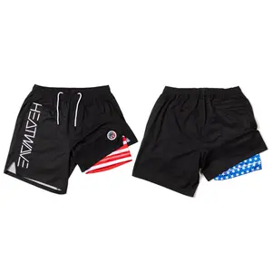 Heat Wave USA RWB Performance Shorts
