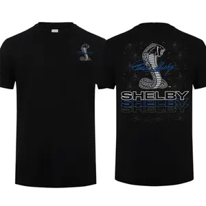 Shelby GT 350 T-Shirt, Tee For Ford Fan, Classic Short Sleeve Tee Themed Racing Car