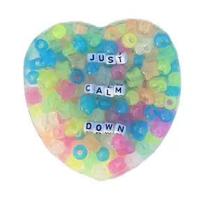 SILICONE PICKY PAD - Medium Glow in the Dark - Handmade Fidget Sensory ASMR Toy/Tool