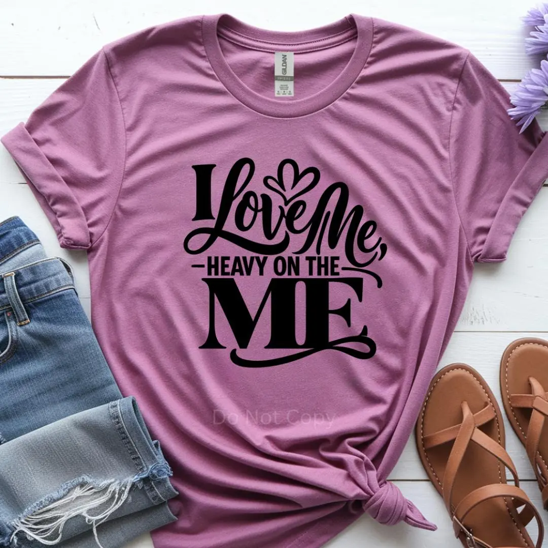 I Love Me Screen Print Heat Transfer (3 Pack)