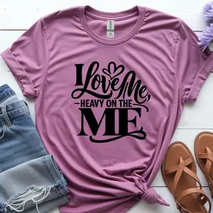I Love Me Screen Print Heat Transfer (3 Pack)