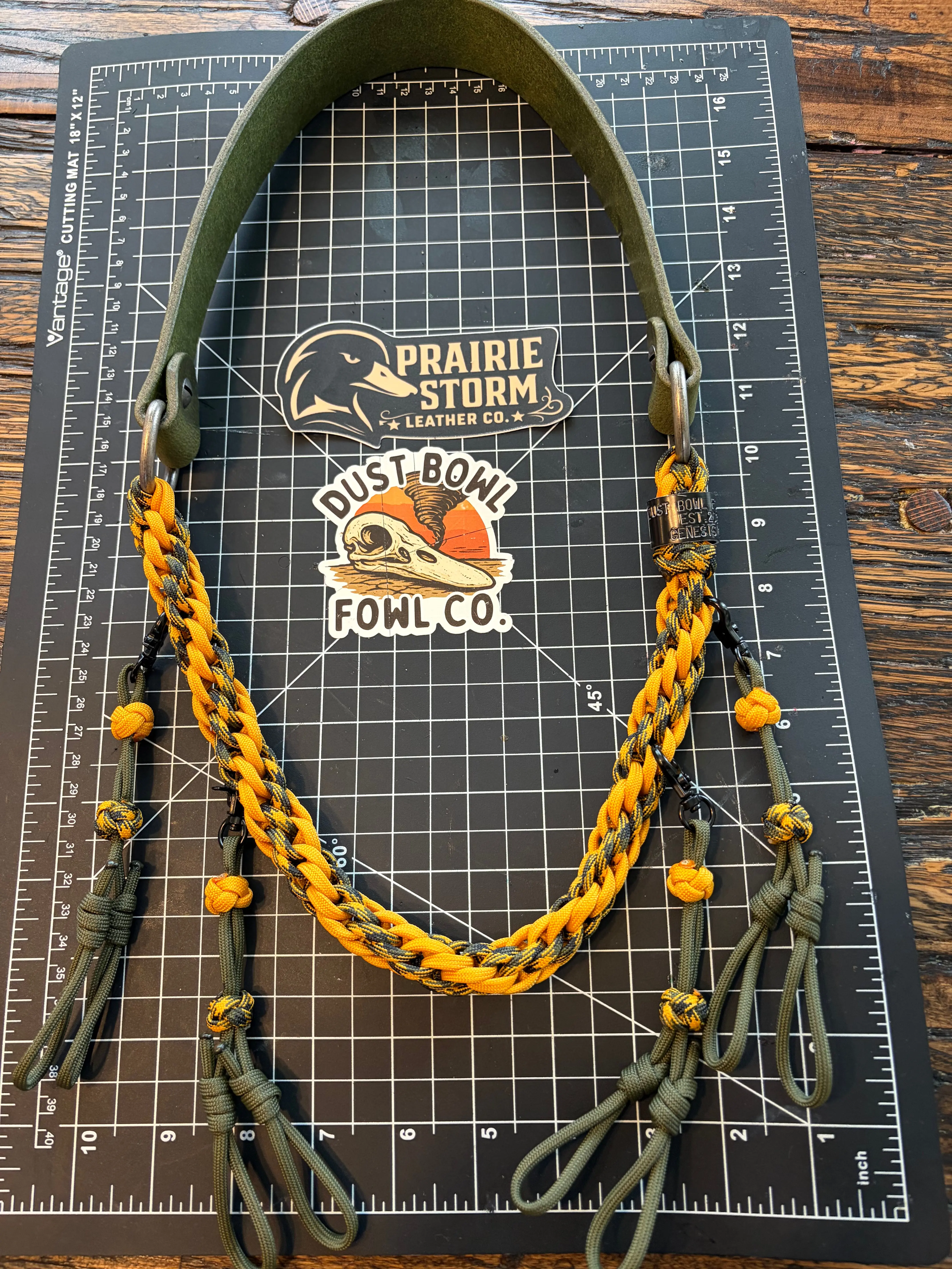 Leather x Half Round Lanyard -  Ranger