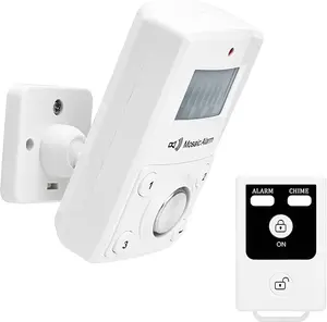 Remote Motion Sensor invasion Alarm for Garage, Shed, Indoor. 135dB Loud Sound Home Security Intruder Burglar Alert. Battery Operated Portable Keypad Motion Detector Siren for Travel. Cordless and USB Power,home invasion break inalarm