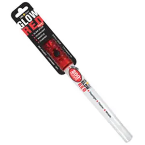 LifeGear  200 Hour LED Glow Stick-Flashlight-Flasher and Whistle - Glow TM Red