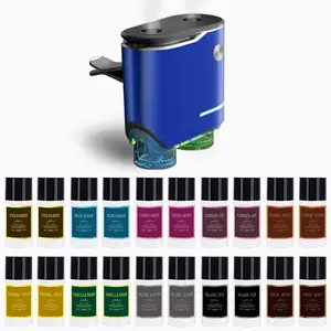 Shonoppy Car Air Freshener Diffuser, 20 Bottles Essential Oil Perfume with Dual Sprayer, Car Aromatherapy Interior Accessories, Perfect Birthday Gift