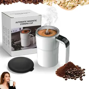 2026 New Electric Automatic Self Stirring Coffee Mug, Rechargeable Magnetic Mixing Cup for Coffee Tea Cocoa, Self Stirring Mug for Home Kitchen Travel