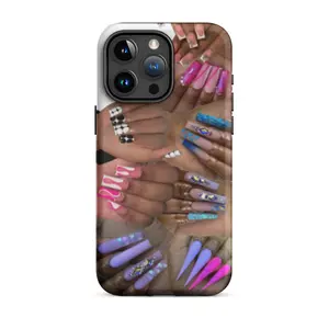 iPhone 15 Pro Max Nail Mood Board Case