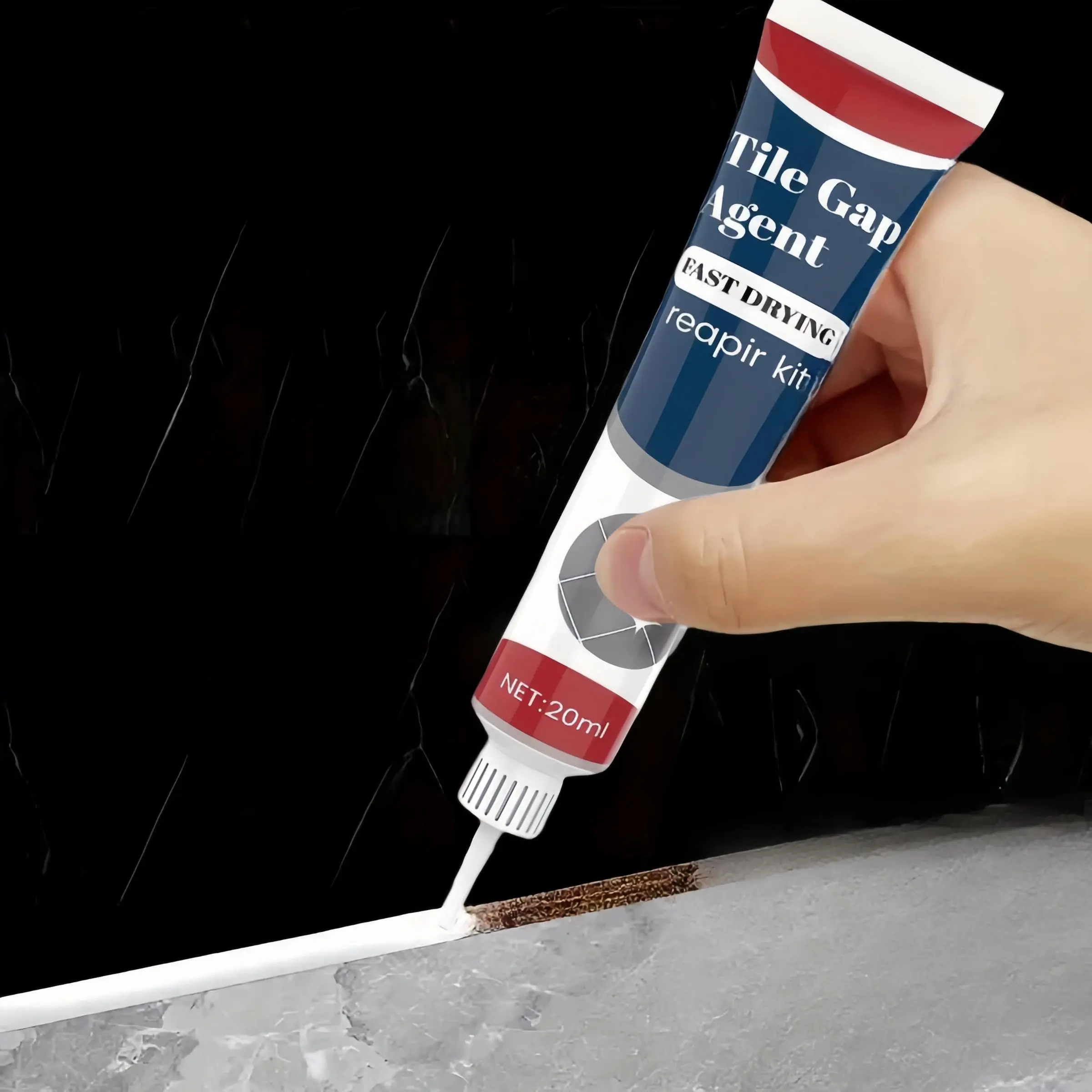 Waterproof Sealant, 3 Counts Waterproof Sealant for RV, Wall, Tile, Concrete & Wood, Concrete Caulking Adhesive, Concrete Sealer Outdoor Waterproof, Sealant Perfect for Bathroom & Outdoor Use