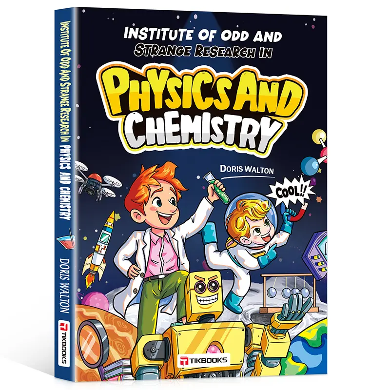 【TIKBOOKS】Kids Physics and Chemistry: Spark a Love for Science – Fun Experiments, Simple Explanations & Real-World Applications for Young Scientists