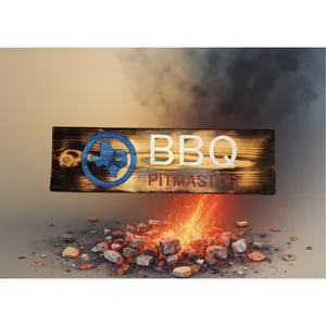 Texas BBQ Pitmaster Sign - 8.25" X 5.5"