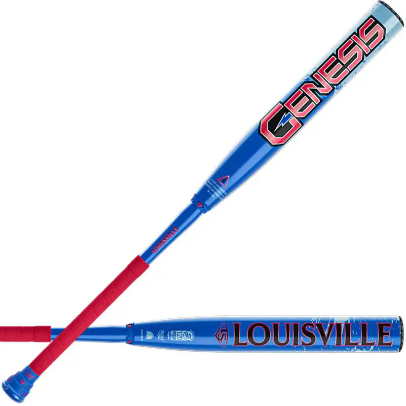 2026 Louisville Slugger Genesis 2PC "Splatter" 12" Balanced USSSA Slowpitch Softball Bat: WL2601301 Custom Game Ready
