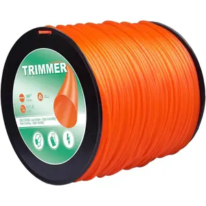 095 Trimmer Line Heavy Duty Commercial Grade Round 0.095 Inch String Trimmer Line,Weed Eater String .095Inch-1404Ft-5Lb Fits  of String Trimmer(095" 5LB Round)