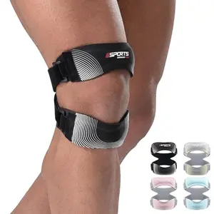 Professional Patellar Support Strap with Silicone Pad, Adjustable Knee Brace for Enhanced Stability During Running, Basketball & Jumping Sports, Unisex Design, Patellar Belt, Knee Stabilizer