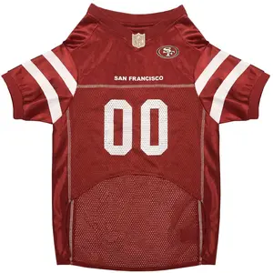 SAN FRANCISCO 49ERS MESH JERSEY FOR DOGS AND CATS SAN FRANCISCO 49ERS MESH JERSEY FOR DOGS AND CATS