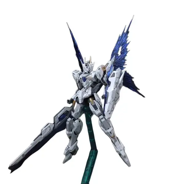 Funtasy Planet SNAA Mecha Gawain Ver.KK Model Kit - Knights of the Round Table Spirit Emperor Guardian, Plastic Articulated Action Figure Building Kit with Metallic Pre-Painted Parts, Milestone Gift for Adults (Includes Guardian Shield), Elegant, High Art
