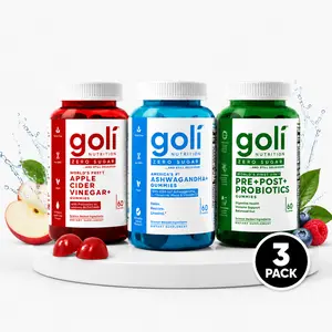 World’s First 3‑in‑1 Pre‑Post‑Probiotic Gummies | ACV, B12, Ashwagandha, L‑Theanine, Vitamin D gummies . Gluten-Free, Vegan, Non-GMO & Gelatin-Free