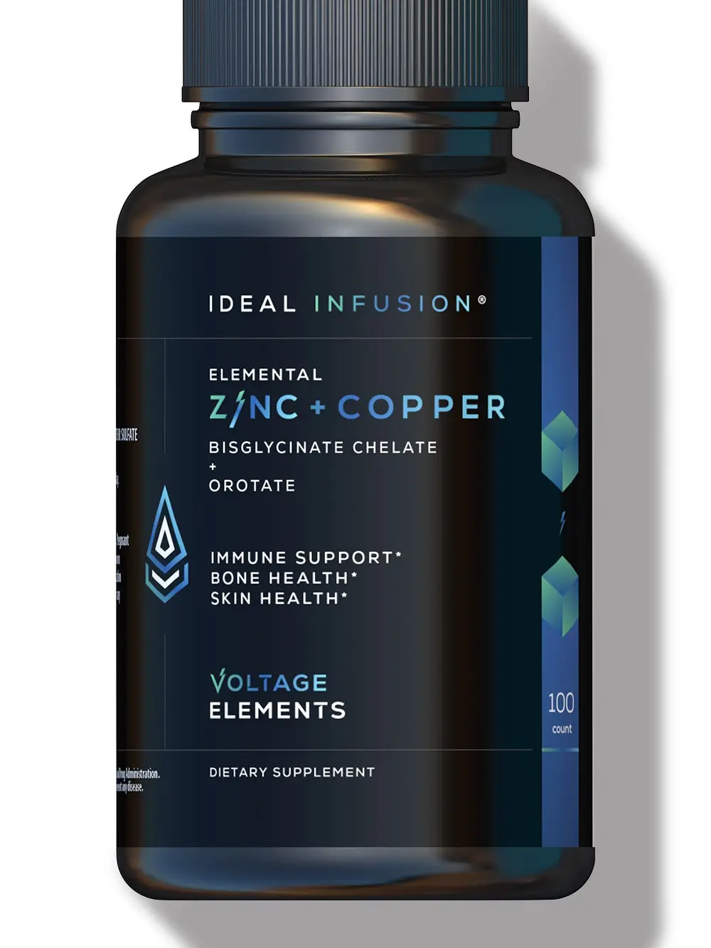 50mg Elemental Zinc Orotate + Bisglycinate Chelate with 5mg Elemental Copper Chelate