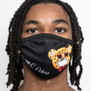 CHEETAH BEAR UNISEX FACE MASK!