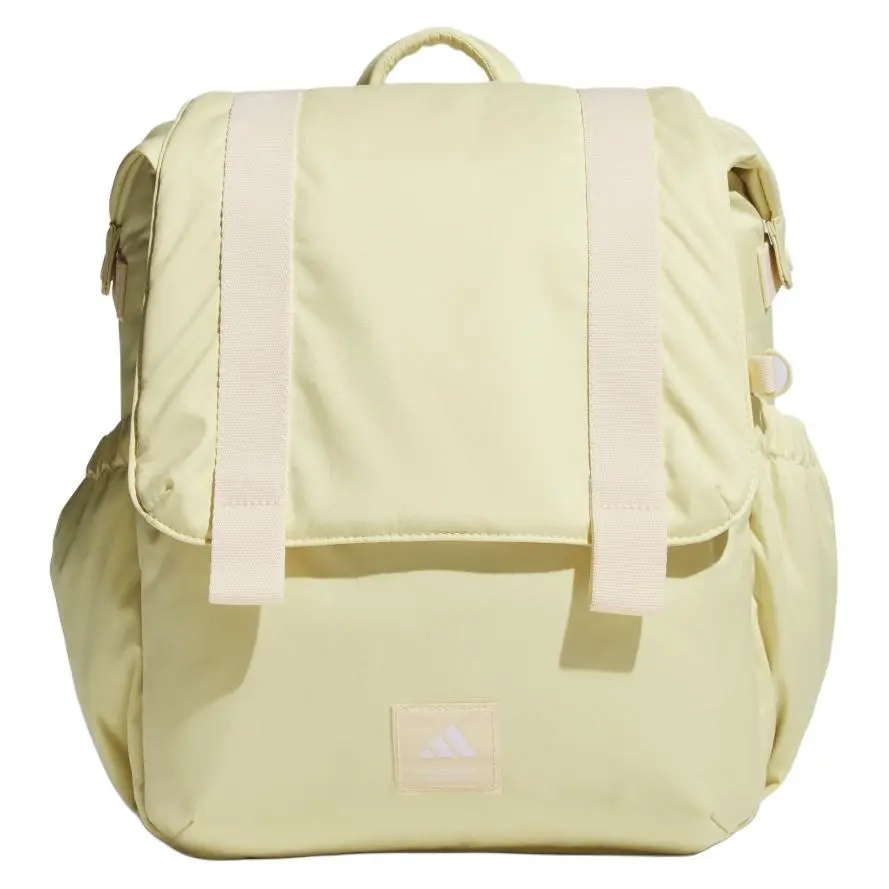 Women's 15L Recycled Polyester Adidas Backpack, Female Sports & Fitness Functional Bag, Powder Yellow